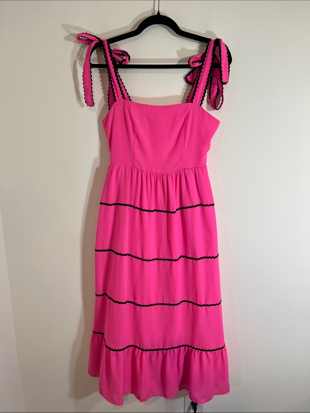 TCEC Ric Rac Midi Dress Size Small